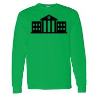Heavy Cotton 100% Cotton Long Sleeve T Shirt Thumbnail