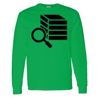 Heavy Cotton 100% Cotton Long Sleeve T Shirt Thumbnail