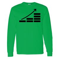 Heavy Cotton 100% Cotton Long Sleeve T Shirt Thumbnail