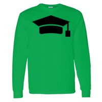 Heavy Cotton 100% Cotton Long Sleeve T Shirt Thumbnail
