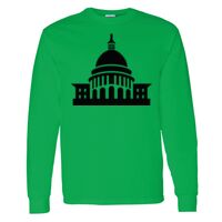 Heavy Cotton 100% Cotton Long Sleeve T Shirt Thumbnail