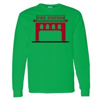 Heavy Cotton 100% Cotton Long Sleeve T Shirt Thumbnail