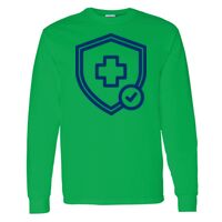 Heavy Cotton 100% Cotton Long Sleeve T Shirt Thumbnail