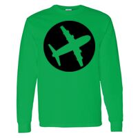 Heavy Cotton 100% Cotton Long Sleeve T Shirt Thumbnail