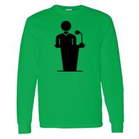 Heavy Cotton 100% Cotton Long Sleeve T Shirt Thumbnail