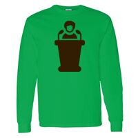 Heavy Cotton 100% Cotton Long Sleeve T Shirt Thumbnail