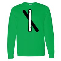 Heavy Cotton 100% Cotton Long Sleeve T Shirt Thumbnail