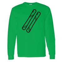 Heavy Cotton 100% Cotton Long Sleeve T Shirt Thumbnail