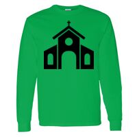 Heavy Cotton 100% Cotton Long Sleeve T Shirt Thumbnail