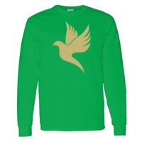 Heavy Cotton 100% Cotton Long Sleeve T Shirt Thumbnail