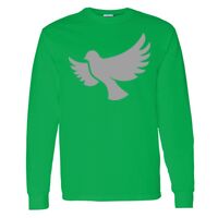 Heavy Cotton 100% Cotton Long Sleeve T Shirt Thumbnail