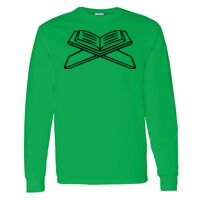 Heavy Cotton 100% Cotton Long Sleeve T Shirt Thumbnail