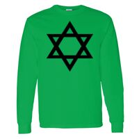 Heavy Cotton 100% Cotton Long Sleeve T Shirt Thumbnail