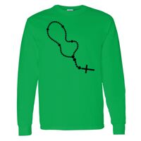 Heavy Cotton 100% Cotton Long Sleeve T Shirt Thumbnail