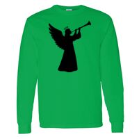 Heavy Cotton 100% Cotton Long Sleeve T Shirt Thumbnail