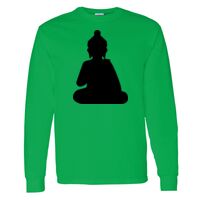 Heavy Cotton 100% Cotton Long Sleeve T Shirt Thumbnail