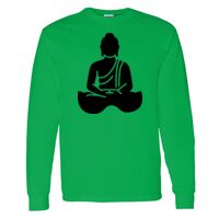 Heavy Cotton 100% Cotton Long Sleeve T Shirt Thumbnail