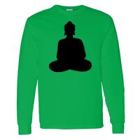 Heavy Cotton 100% Cotton Long Sleeve T Shirt Thumbnail