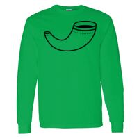 Heavy Cotton 100% Cotton Long Sleeve T Shirt Thumbnail