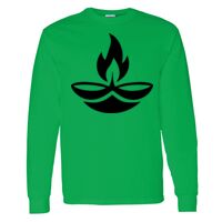 Heavy Cotton 100% Cotton Long Sleeve T Shirt Thumbnail