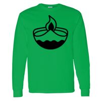 Heavy Cotton 100% Cotton Long Sleeve T Shirt Thumbnail