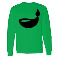 Heavy Cotton 100% Cotton Long Sleeve T Shirt Thumbnail