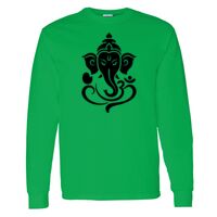 Heavy Cotton 100% Cotton Long Sleeve T Shirt Thumbnail