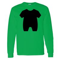 Heavy Cotton 100% Cotton Long Sleeve T Shirt Thumbnail