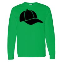 Heavy Cotton 100% Cotton Long Sleeve T Shirt Thumbnail