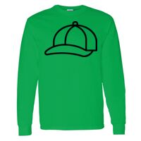 Heavy Cotton 100% Cotton Long Sleeve T Shirt Thumbnail