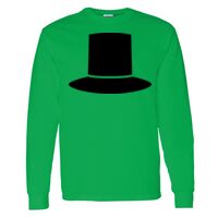 Heavy Cotton 100% Cotton Long Sleeve T Shirt Thumbnail