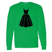 Heavy Cotton 100% Cotton Long Sleeve T Shirt Thumbnail