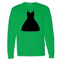 Heavy Cotton 100% Cotton Long Sleeve T Shirt Thumbnail