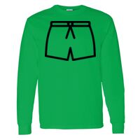 Heavy Cotton 100% Cotton Long Sleeve T Shirt Thumbnail