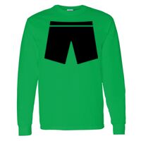 Heavy Cotton 100% Cotton Long Sleeve T Shirt Thumbnail