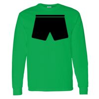 Heavy Cotton 100% Cotton Long Sleeve T Shirt Thumbnail