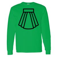 Heavy Cotton 100% Cotton Long Sleeve T Shirt Thumbnail