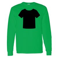 Heavy Cotton 100% Cotton Long Sleeve T Shirt Thumbnail