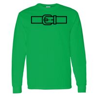 Heavy Cotton 100% Cotton Long Sleeve T Shirt Thumbnail