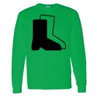 Heavy Cotton 100% Cotton Long Sleeve T Shirt Thumbnail