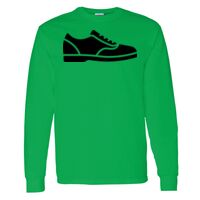 Heavy Cotton 100% Cotton Long Sleeve T Shirt Thumbnail