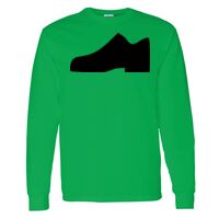 Heavy Cotton 100% Cotton Long Sleeve T Shirt Thumbnail