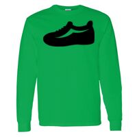 Heavy Cotton 100% Cotton Long Sleeve T Shirt Thumbnail