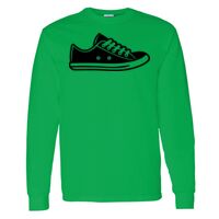 Heavy Cotton 100% Cotton Long Sleeve T Shirt Thumbnail