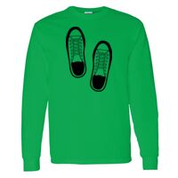 Heavy Cotton 100% Cotton Long Sleeve T Shirt Thumbnail