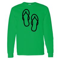 Heavy Cotton 100% Cotton Long Sleeve T Shirt Thumbnail