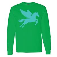 Heavy Cotton 100% Cotton Long Sleeve T Shirt Thumbnail