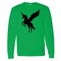 Heavy Cotton 100% Cotton Long Sleeve T Shirt Thumbnail