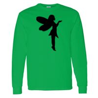 Heavy Cotton 100% Cotton Long Sleeve T Shirt Thumbnail