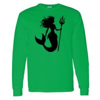Heavy Cotton 100% Cotton Long Sleeve T Shirt Thumbnail